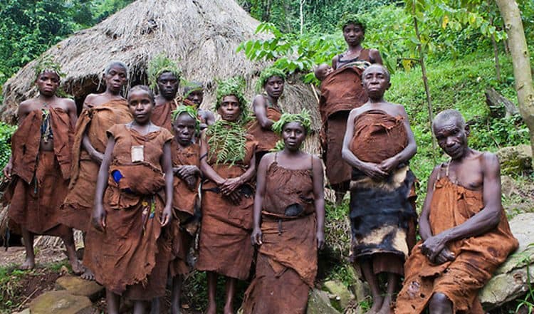 Batwa community trail Bwindi Uganda